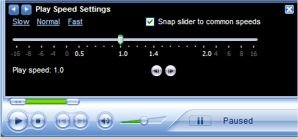 How to Change the Windows Media Player Playback Speed